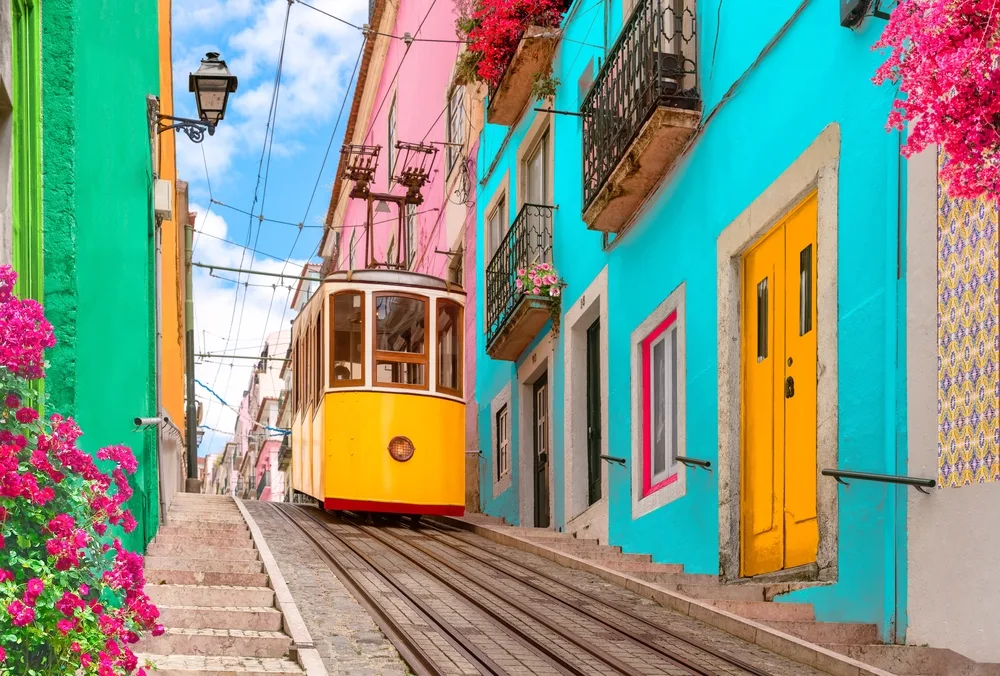 Straßenbahn 28 Lissabon Sehenswürdigkeiten Portugal