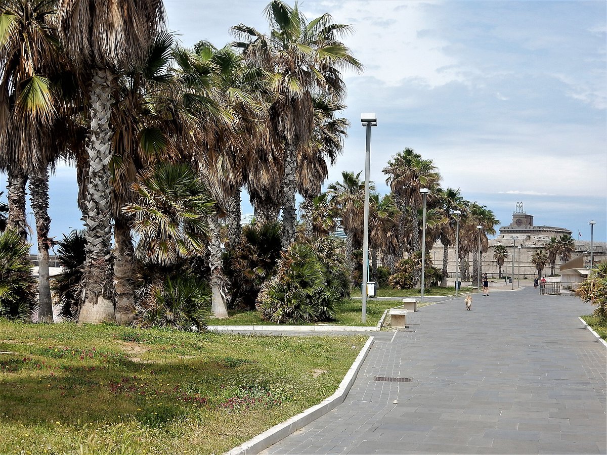 Lungomare a Civitavecchia