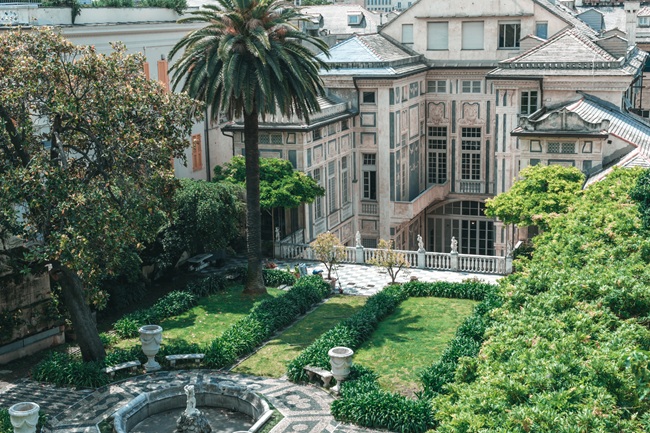Via Garibaldi Genua Pałace Rolli UNESCO