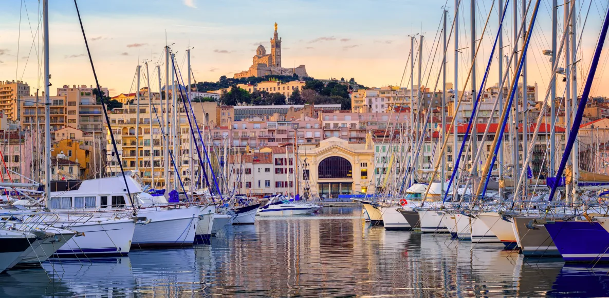 Stary Port Marsylia Francja