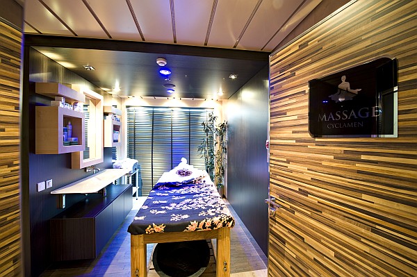 SPA na statku MSC Divina