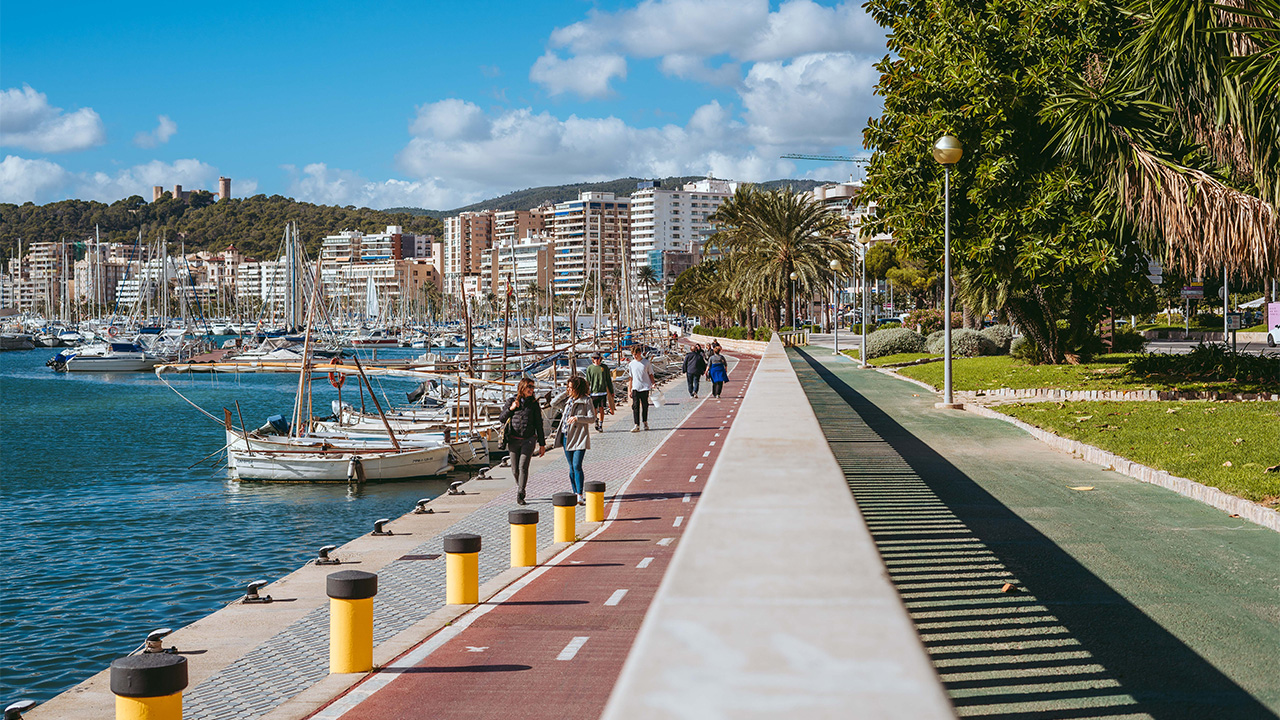 Paseo Maritimo Palma de Mallorca