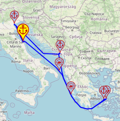 Rejs po Wschodnim Morzu Śródziemnym z/do Ankony, 7 nocy – MSC Lirica 14.08 – 21.08