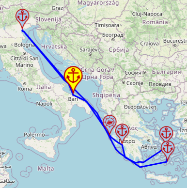 Rejs po Wschodnim Morzu Śródziemnym z/do Bari, 7 nocy – Costa Deliziosa 30.08 – 06.09