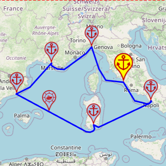 Rejs po Zachodnim Morzu Śródziemnym z/do Civitavecchia / Rzymu, 7 nocy – Costa Toscana 13.08 – 20.08