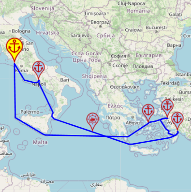 Rejs po Wschodnim Morzu Śródziemnym z/do Civitavecchia / Rzymu, 7 nocy – MSC Divina 14.08 – 21.08