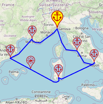 Rejs po Zachodnim Morzu Śródziemnym z/do Genui, 7 nocy – Costa Toscana 14.08 – 21.08