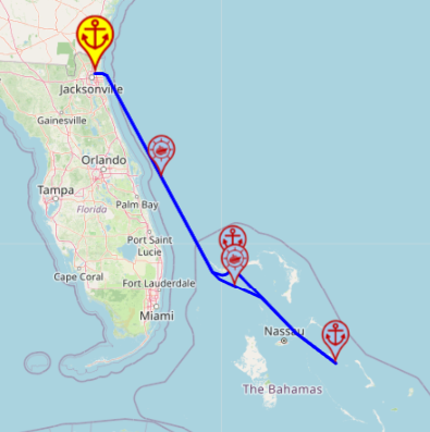 Rejs po Karaibach z/do Jacksonville, 5 nocy – Carnival Elation 31.08 – 05.09