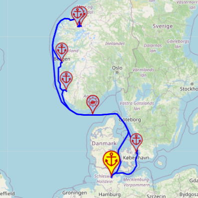 Rejs po Europie Północnej z/do Kilonii, 7 nocy – Costa Diadema 14.08 – 21.08