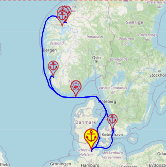 Rejs po Europie Północnej z/do Kilonii, 7 nocy – Costa Diadema 04.09 – 11.09