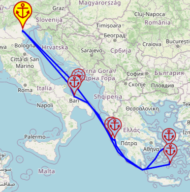Rejs po Wschodnim Morzu Śródziemnym z/do Marghera / Wenecji, 7 nocy – Costa Deliziosa 19.09 – 26.09