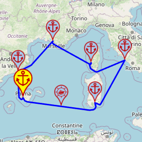 Rejs po Zachodnim Morzu Śródziemnym z/do Palmy, 7 nocy – AIDAcosma 15.08 – 22.08
